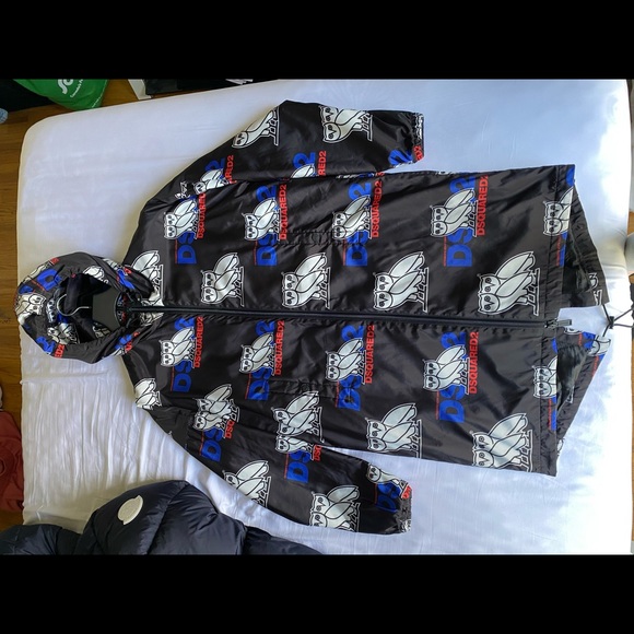 OVO X D2 NYLON WINDBREAKER - Picture 3 of 8